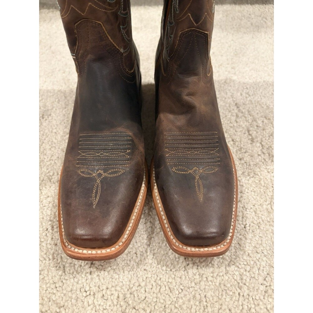 Shyanne Cassidy Combo Western Boot Brown Womens Size 7M - Picture 3 of 10
